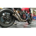 ZARD Full 2-1-2 Exhaust for 2016+ Ducati Monster 1200 R and  2017+ Monster 1200 / S